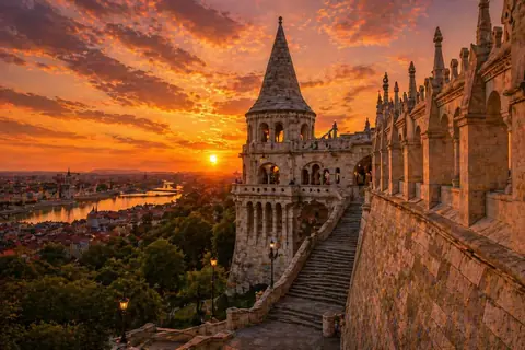 Budapest Sonnenuntergang 03
